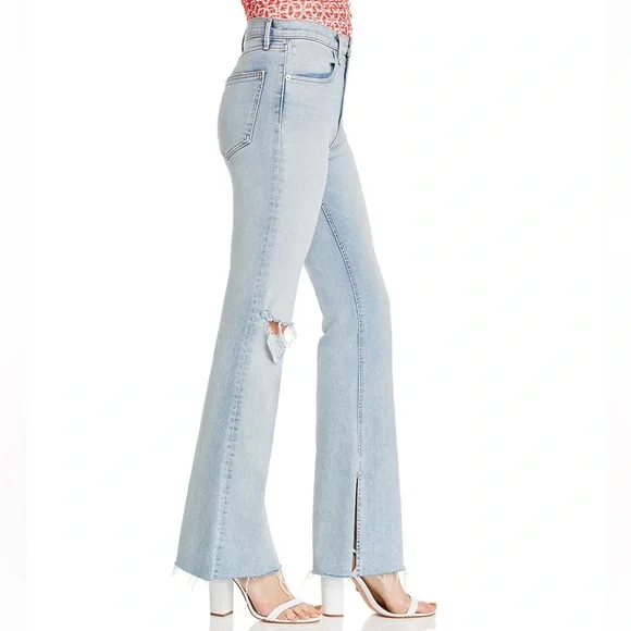 Rag & bone Nina high rise flare boot leg jeans 24 - Picture 5 of 9